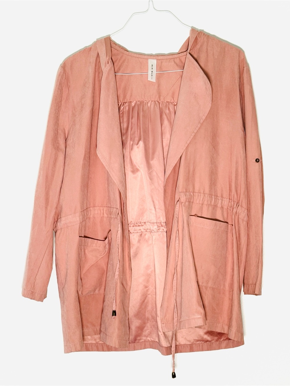 BlueBlush Women’s Blush Pink Utility Jacket